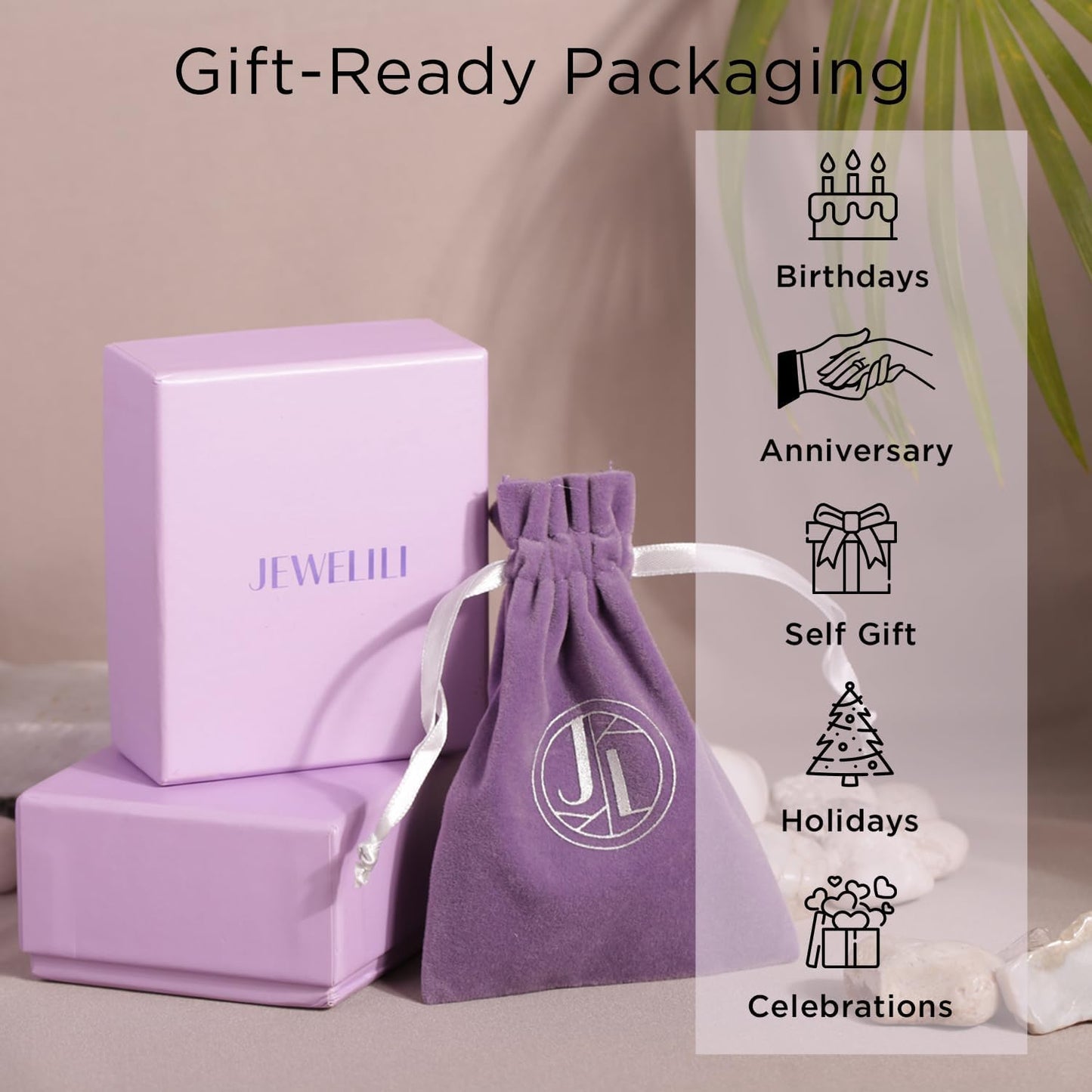 10K Yellow / White Gold Solitaire Pendant Necklace for Women | Dainty round Cut Cubic Zirconia Gold Necklace 6.5MM (1 CTW), 7.5MM (1.5 CTW), 8.0MM (2.0 CTW) | 18" Rope Chain | Birthday Gift for Her | Gift Box Included